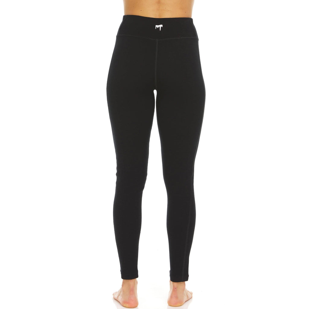 100% Merino Wool Heavyweight Leggings with Pockets