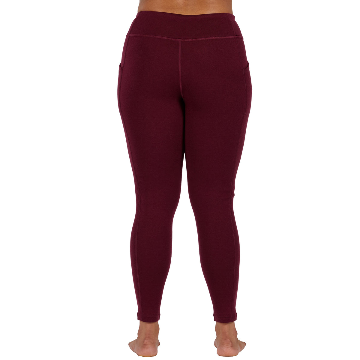 100% Merino Wool Heavyweight Leggings with Pockets