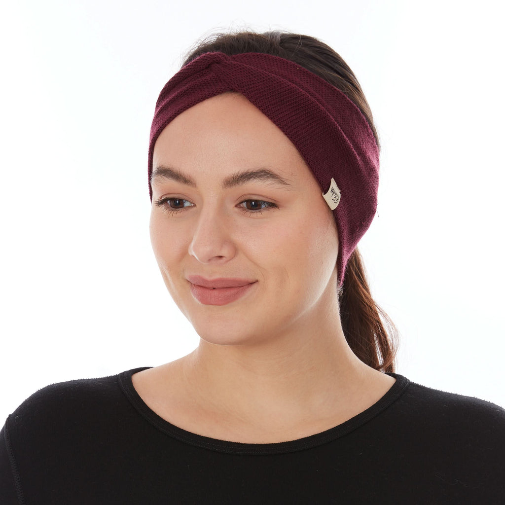100% Merino Wool Knit Headband
