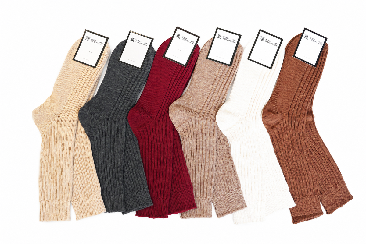 Men's 100% Organic Cotton Boot Socks (1 Pair)