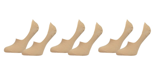 Organic Cotton No-Show Socks (3-Pack)