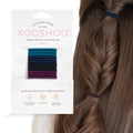 Plastic-Free Mini Round Hair Ties — Dark Hues