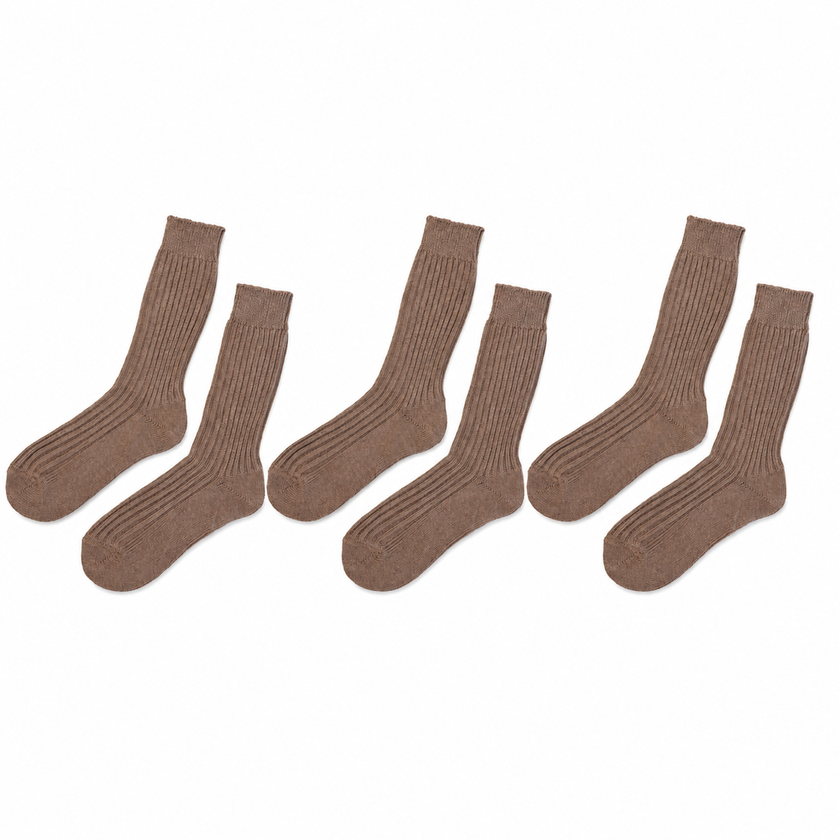 Men’s 100% Organic Cotton Boot Socks (3-Pack)