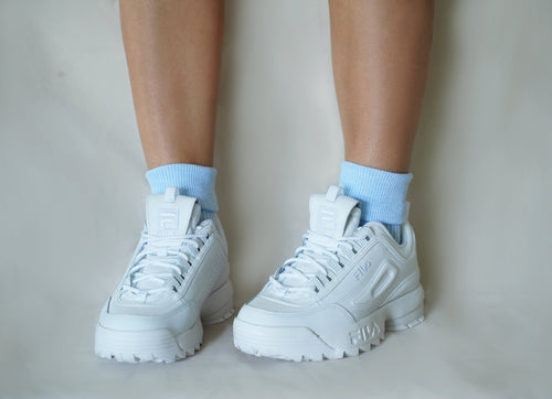 100% Organic Cotton Crew Socks (3-Pack)